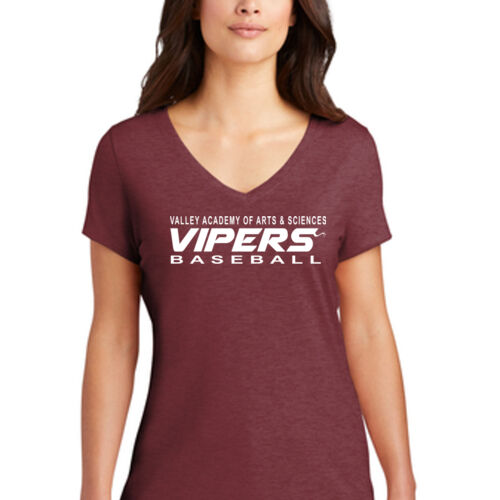 VAAS Baseball V-Neck - Ladies Thumbnail